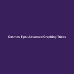 Desmos Tips: Advanced Graphing Tricks