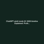 ChatGPT adult mode Q1 2026 timeline Explained: Profe...