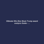 Ultimate SNL Elon Musk Trump award analysis Guide - ...