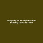 Navigating the Anthropic Era: How Humanity Shapes its Future