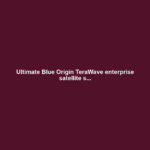 Ultimate Blue Origin TeraWave enterprise satellite s...