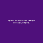 SpaceX xAI acquisition strategic rationale: Complete...
