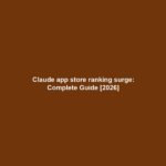 Claude app store ranking surge: Complete Guide [2026]