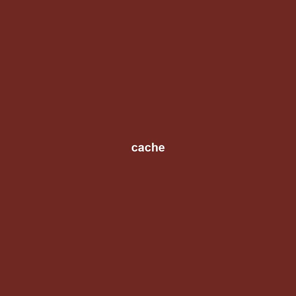 cache