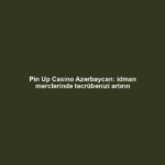 Pin Up Casino Azərbaycan: idman mərclərində təcrübənizi artırın